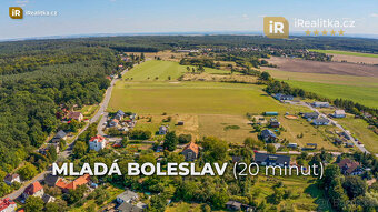 Velký stavební pozemek 1.910 m2, Charvatce - Mladá Boleslav - 15