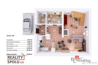 Prodej, domy/rodinný, 150 m2, Hradecká 313, 37853 Strmilov,  - 15