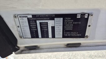 Prodám SCANIA R450 N323 NGS TOP LINE EURO 6 - 15