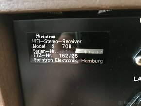 Steitron Receiver Top stav - 15