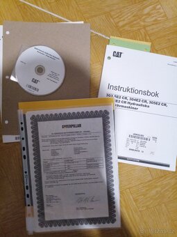 Pásový bagr Caterpillar 305 E2CR,rototilt. - 15