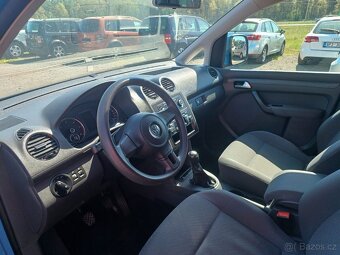 VW Caddy 1.6 TDI, bez koroze, klima, tažné - 15