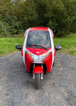 Elblesk bez ŘP Elektrická tříkolka kapotovaná elektromobil - 15