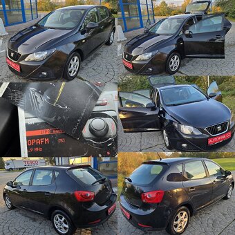 SEAT IBIZA 1,2 8v 2011 KLIMATIZACE,ALU KOLA, ČERNÁ PERLEŤ ME - 15