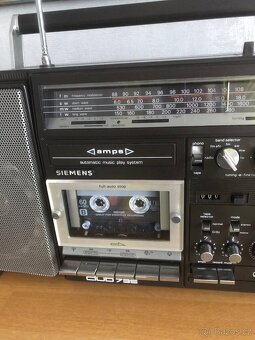 Radiomagnetofon Siemens club 735 - rezervace - 15