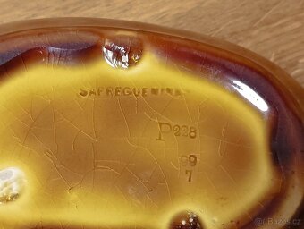 RUČNĚ VYROBENÁ MÝDLENKA SARREGUEMINES FRANCIE 1900 -1920 - 15