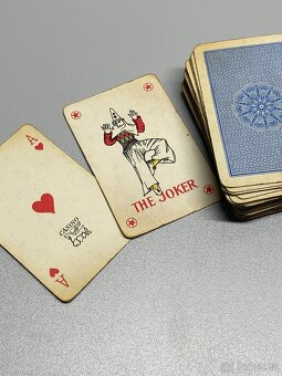 karty hrací karty žolíky kanasta retro karty sběratelské - 15