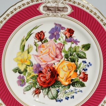 Aynsley, Minton, Wedgwood anglické porcelánové talíře - 15