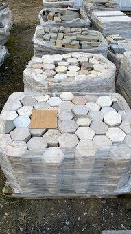 Mramor - přebytky, odřezky, obklady, dlažby - 15