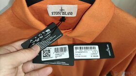 Originální tričko Stone Island Compass patch polo S - 15