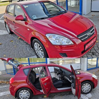 BENZÍNOVÁ KIA CEED 1,4 16v R.V: 2008 5DV. KLIMA, EL.OKNA TOP - 15
