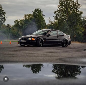 Insignia převářky r17 a Dotz r18 disky na E46 - 15