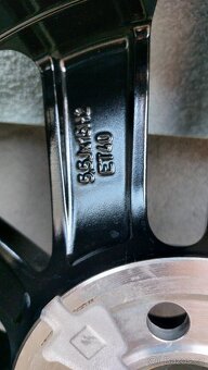 Alu kola originál 5x100 r15 vw Polo letní pneu - 15