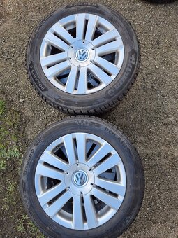 Zimní Alu Sada 5x112R16,Barum Polaris 205/55R16 - 15