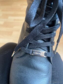 Kožené kanady Calvin Klein boty - originál - 15