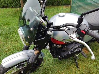 Triumph Scrambler 900 (2014) TOP, doplňky, po servisu, jen 2 - 15