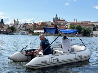 Motorový nafukovací člun PACIFIC MARINE 400 překliž. podlaha - 15