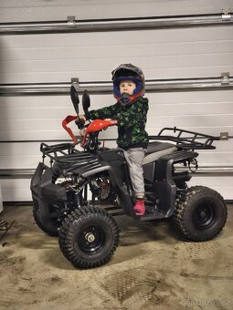 Dětská benzínová čtyřkolka 110ccm od 106cm - 15