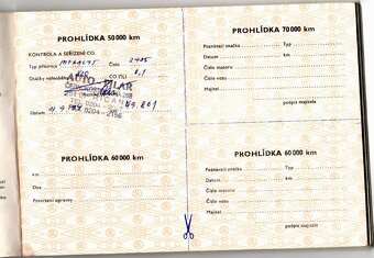 návod k obsluze + serviska z r. 1990 ŠKODA FAVORIT - 15
