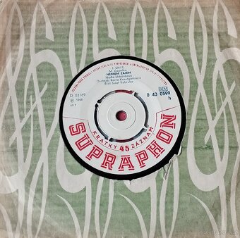 Malé SP gramofonové desky - 15