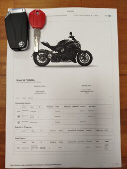 Ducati Diavel V4, 1. MAJITEL, ČR, TOVÁRNÍ ZÁRUKA, -DPH - 15