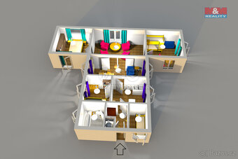 Prodej rodinného domu, 89 m², Vystrkov, pozemek 726 m² - 15