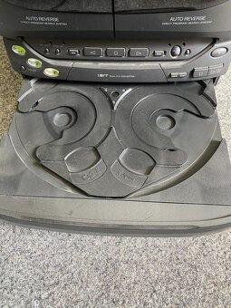 hifi věž daewoo reproduktory retro audio systém retro - 15