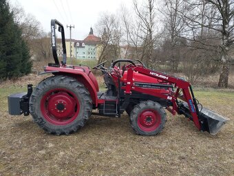 MITSUBISHI MT368, 4x4, 36koní, 4válec, čelní nakladač 550kg - 15