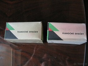 MIX vánočních ozdob,svíček,lamet,atd... - 15