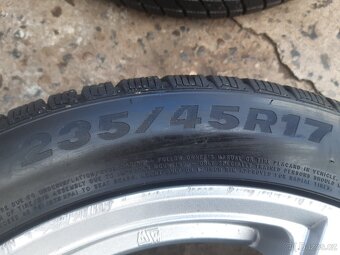 Alu kola 17" rozteč 5x112 VW, Audi , Škoda + zimni pneumati - 15