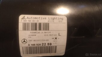 Přední LED světla Mercedes Benz  ML - w166 - 15