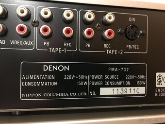 Denon PMA-737 Dva identické na výběr - 15