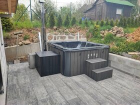 Vyrábíme luxusní venkovní vířivka s vytápěním na dřevo - 15