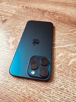 Apple iPhone 15 Pro Max 256 GB – Blue Titanium (modrý titan) - 15
