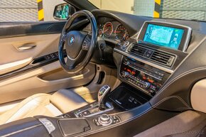 BMW 650i F12 convertible, 4.4 V8 300kw, Navigace, Softclose - 15