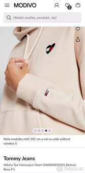 Tommy Hilfiger dámská mikina vel. L/XL Rezervace - 15