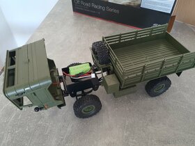 RC Military Truck GAZ WPL B24 1/16 4WD zelený - 15
