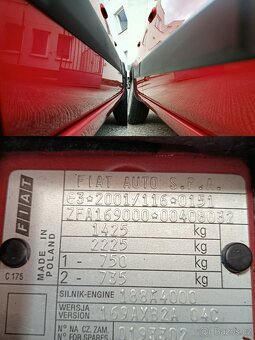 Fiat Panda 1.3i 44 Kw 4x4 88 Tis Km  Skvělý Stav Garance km - 15