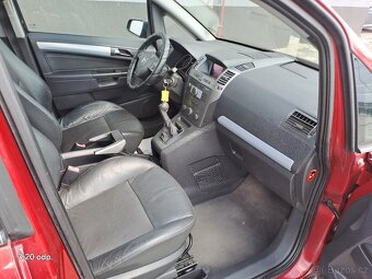OPEL ZAFIRA 2.2i benzín 114kW, r.06, 7 míst, TOP VÝBAVA - 15