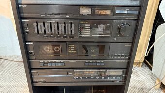 Věž SHARP W800H gramo, tape, CD - 15