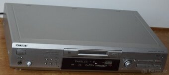 Minidisc deck SONY MDS-JE530,10xMD, manuál a kabely cinch - 15