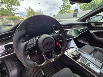 KARBONOVY VOLANT AUDI so ŠTART/STOP DRIVE SELECT - 15