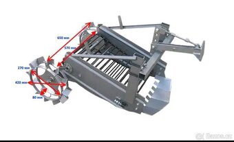 Jednořádkový vyorávač brambor s dopravníkem - 15