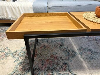 Stylový set nábytku – komoda, police, konferenční stolek - 15