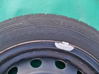 4x Disky Peugeot 4x108 R14+letní Pneu 165/65R14:Cena za sadu - 15