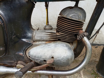 motocykl jawa čz kývačka 175 ccm typ 356 bez či s TP SPZ stk - 15
