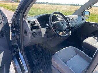 VW T5 Caravelle 1,9 TDI 75kw 8.míst rok 2008 - 15