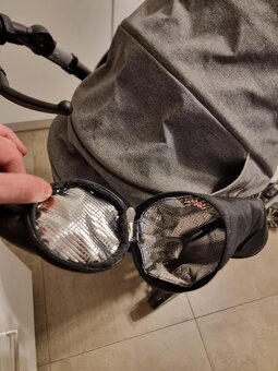 SLEVA-Kočárek Gesslein F6 Air+ ,kožené madlo, C1-Lift taška - 15