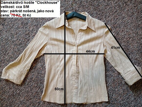Dámské oblečení (trička,tílka,topy,košile) a pyžama - sleva - 15