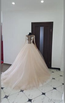 C.01 Svatební saty z vlečkou vyprodej - 15